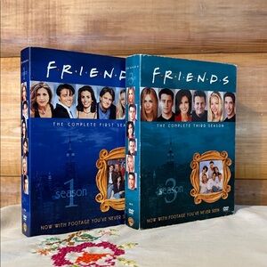 Friends, The Complete Season One & Season Three, DVD’s